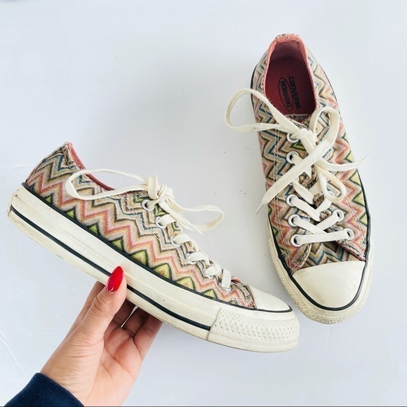 Converse missoni 1970 chuck taylor sneaker shoes - Picture 1 of 7